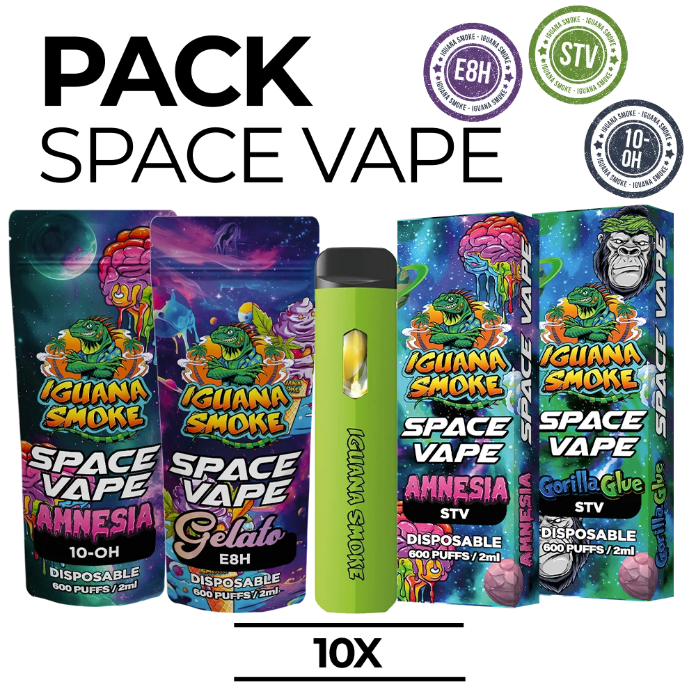10 VAPES PACK - 10OH, E8H or STV