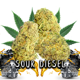 SOUR DIESEL - FLORES CBD 3GR